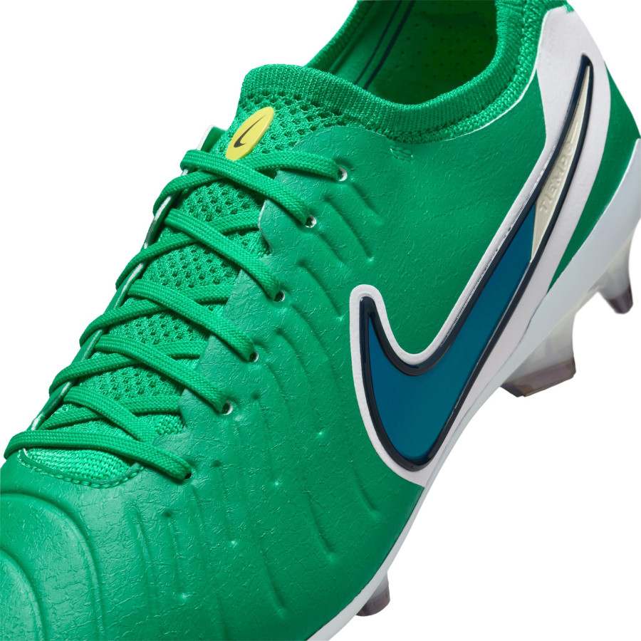 Nike Tiempo Legend 10 Elite FG vert blanc