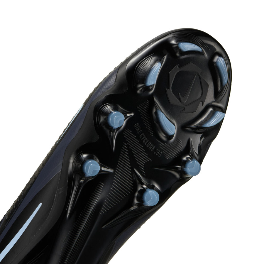 Nike Phantom 6 montante Pro FG noir bleu