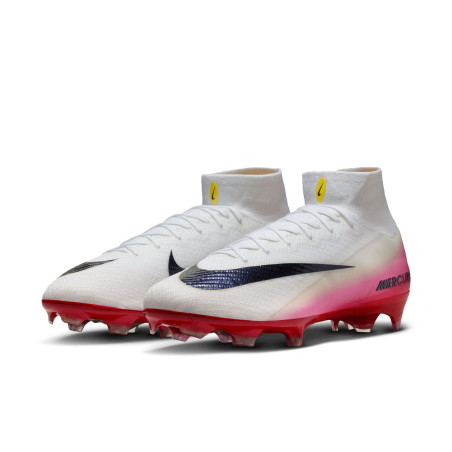 Nike Air Zoom Mercurial Superfly 10 Elite FG rouge blanc