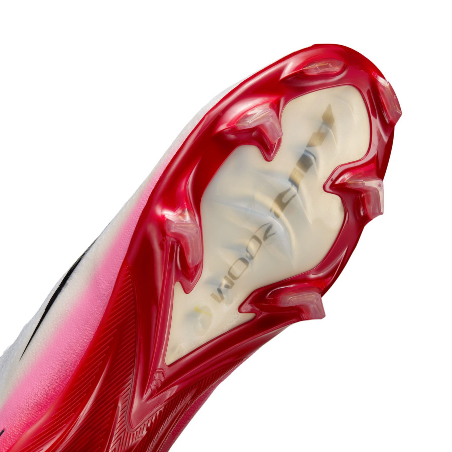 Nike Air Zoom Mercurial Superfly 10 Elite FG rouge blanc