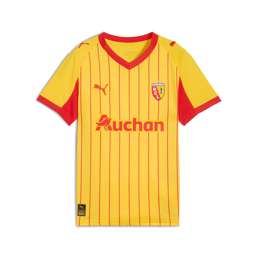 Maillot junior RC Lens domicile 2025/26