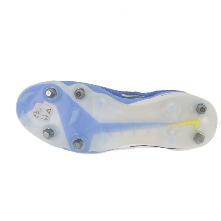 Nike Phantom 6 montante Elite SG-Pro bleu blanc