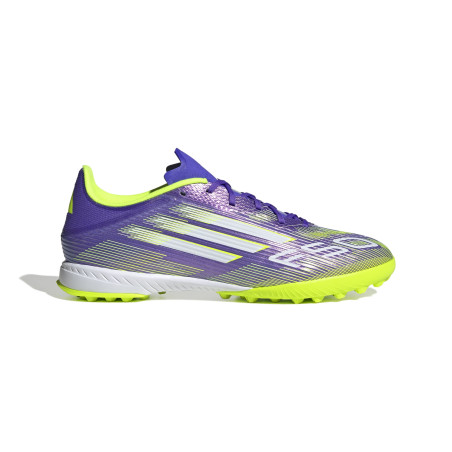 adidas F50 League Turf violet jaune