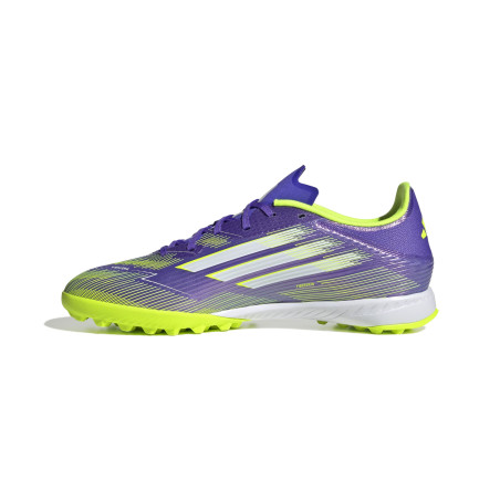 adidas F50 League Turf violet jaune