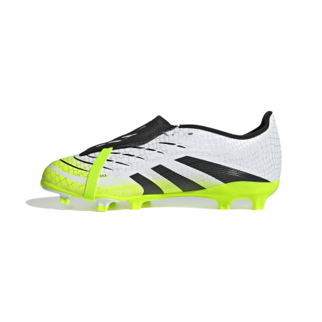 adidas Predator League junior FT FG/MG blanc jaune