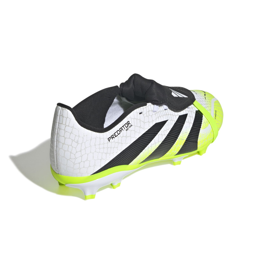 adidas Predator League junior FT FG/MG blanc jaune