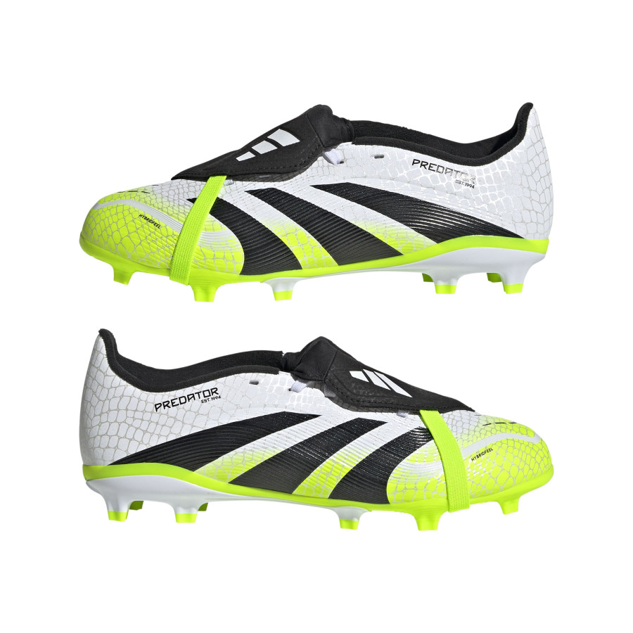 adidas Predator League junior FT FG/MG blanc jaune