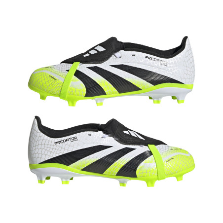 adidas Predator League junior FT FG/MG blanc jaune