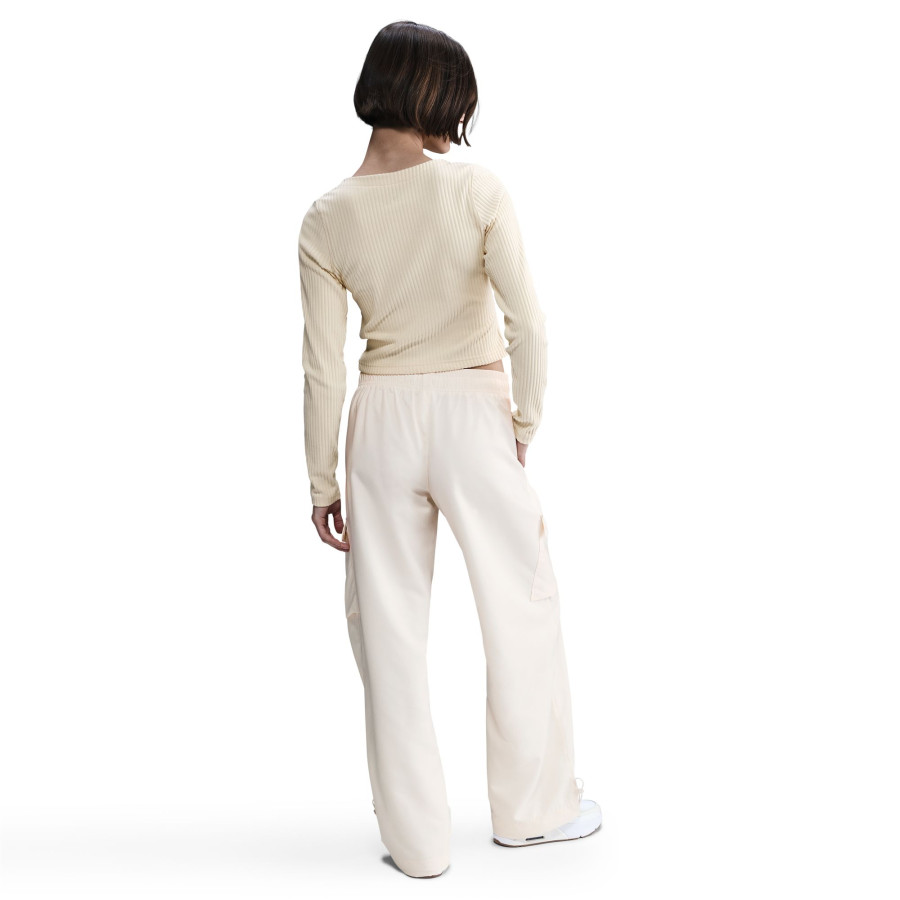 Pantalon cargo tissé Femme Equipe de France beige