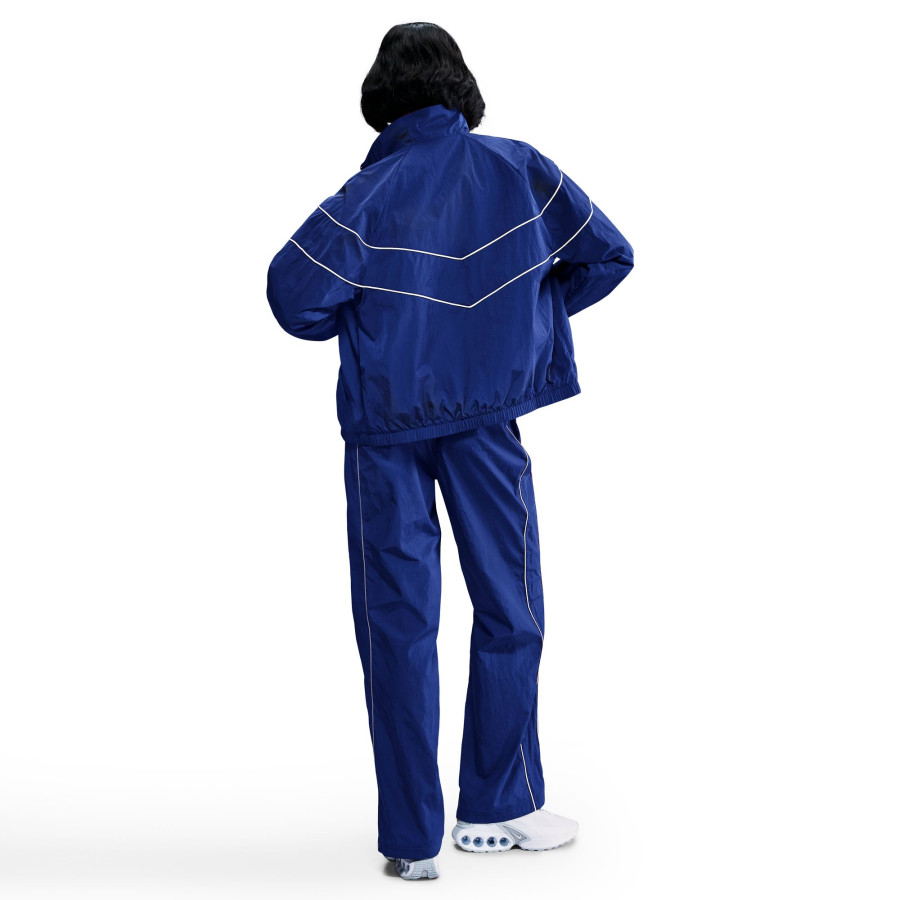 Veste survêtement Femme Equipe de France woven bleu