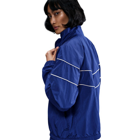 Veste survêtement Femme Equipe de France woven bleu