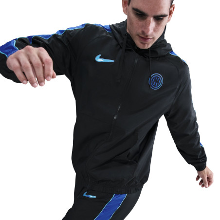 Ensemble survêtement Inter Milan woven noir bleu