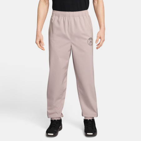 Pantalon survêtement PSG x Jordan woven rose noir