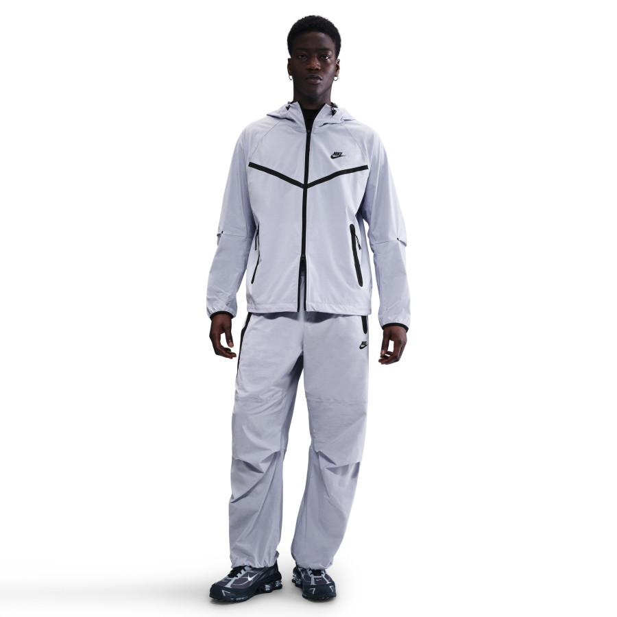 Veste survêtement Nike Tech Woven gris