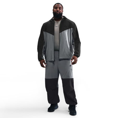 Veste survêtement Nike Tech Woven noir gris