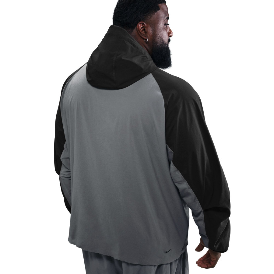 Veste survêtement Nike Tech Woven noir gris