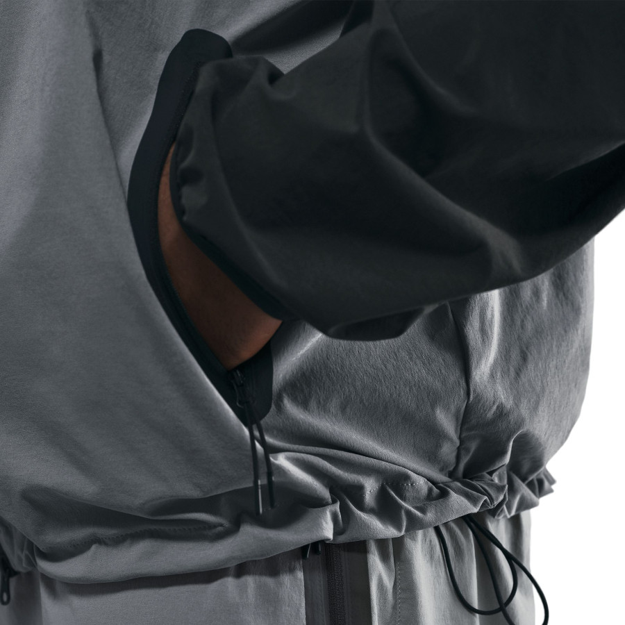 Veste survêtement Nike Tech Woven noir gris