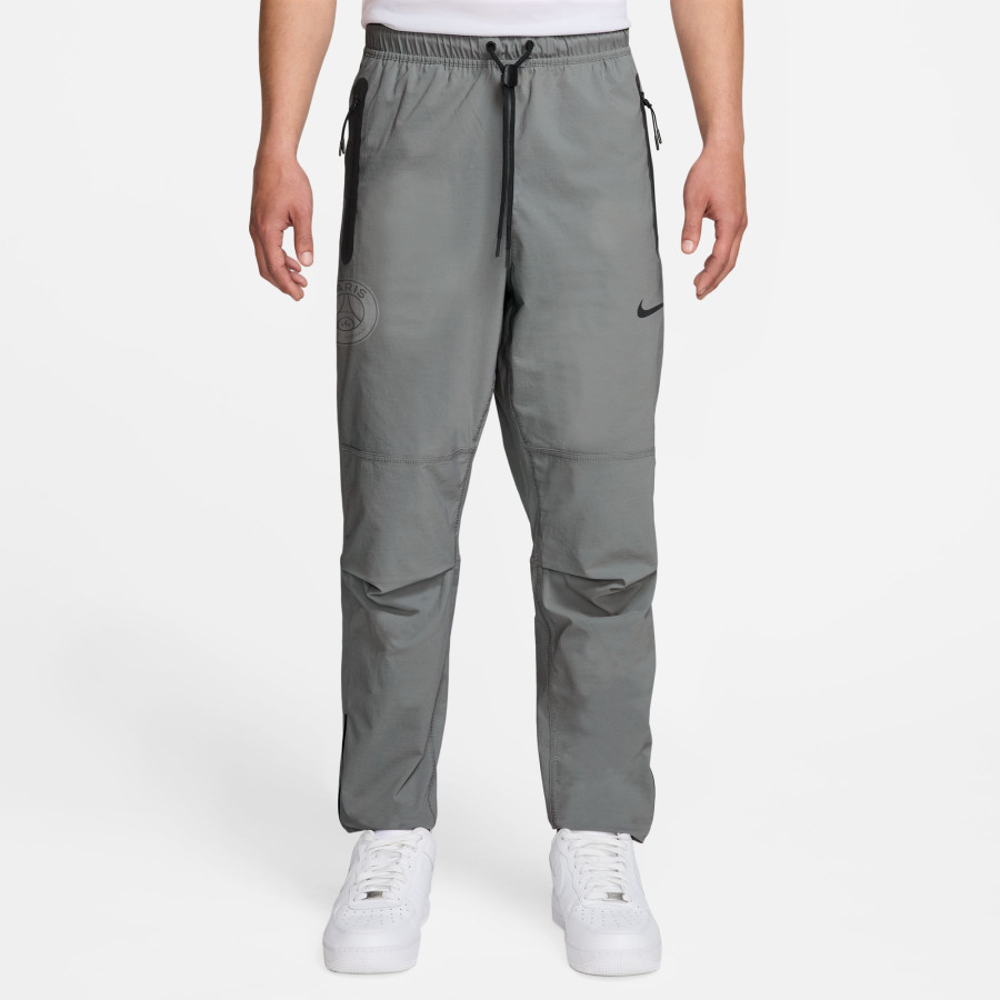 Pantalon survêtement PSG Tech Woven gris