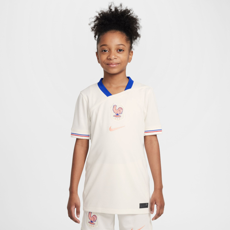 Maillot junior Femme Equipe de France extérieur 2025