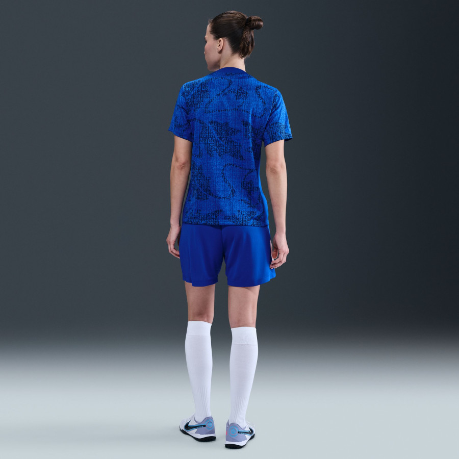 Maillot avant match Femme Equipe de France Academy bleu