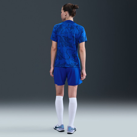 Maillot avant match Femme Equipe de France Academy bleu