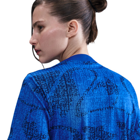 Maillot avant match Femme Equipe de France Academy bleu