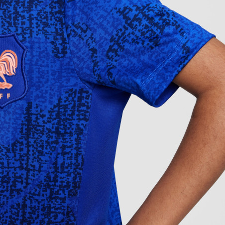 Maillot avant match junior Equipe de France Academy bleu