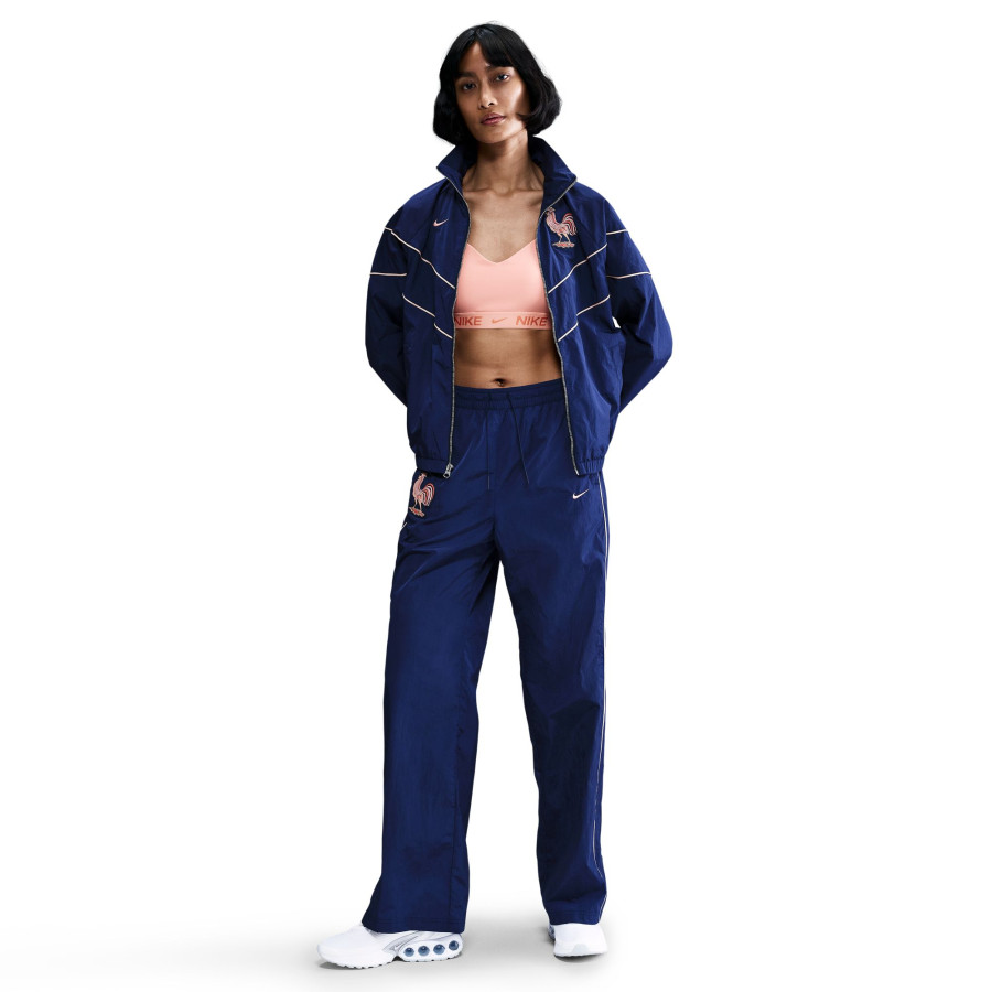 Pantalon survêtement Femme Equipe de France woven bleu