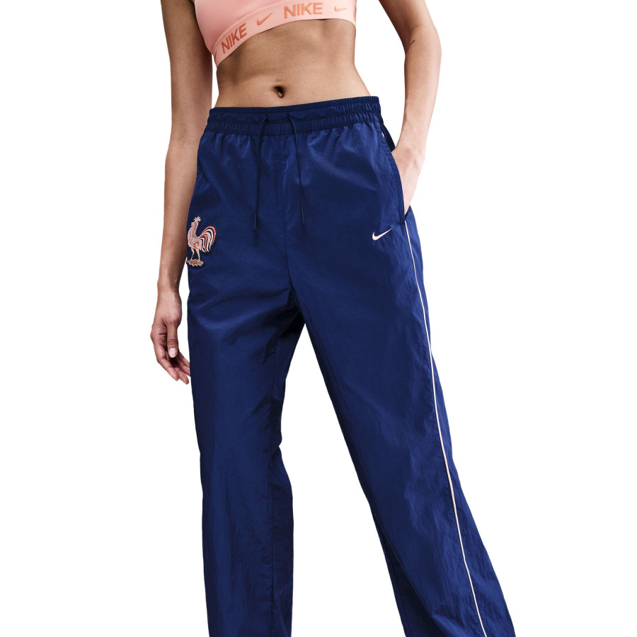 Pantalon survêtement Femme Equipe de France woven bleu