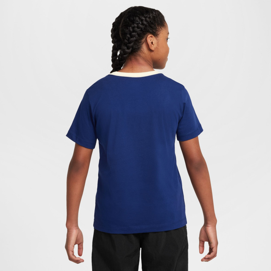 T-shirt junior Equipe de France bleu