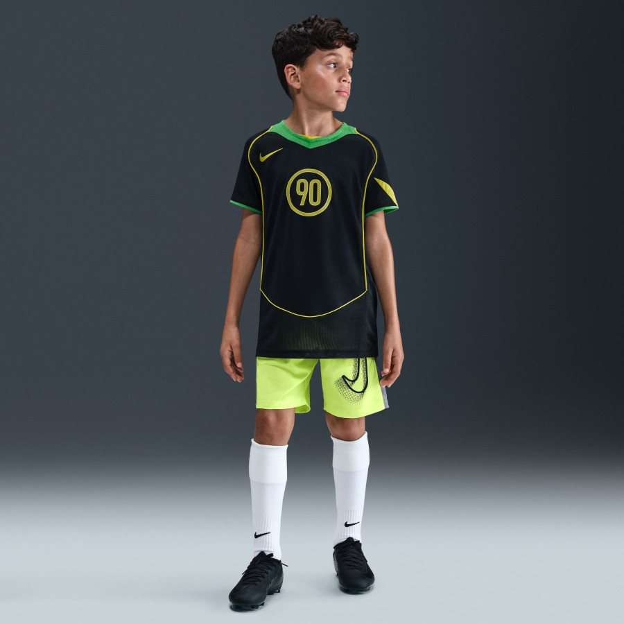 Maillot junior Nike T90 noir jaune