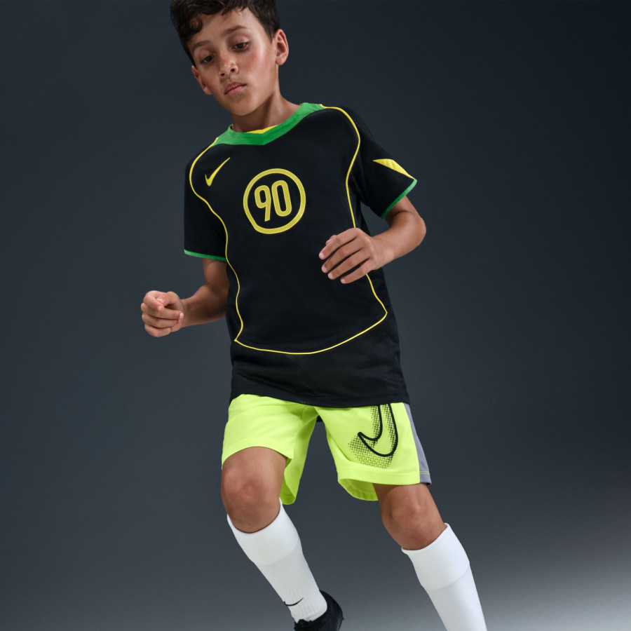 Maillot junior Nike T90 noir jaune