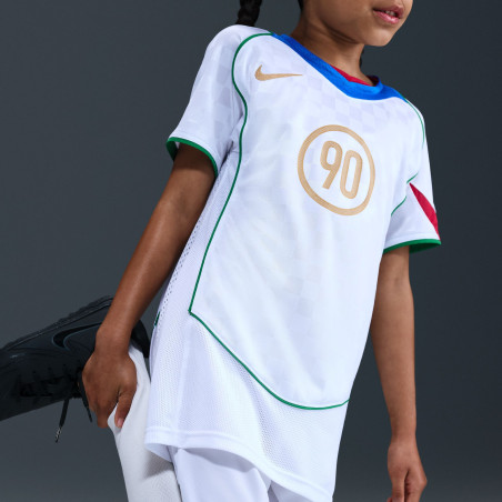 Maillot junior Nike T90 blanc vert