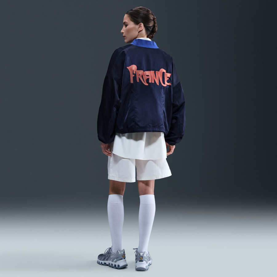 Veste bomber Femme Equipe de France 2025 bleu