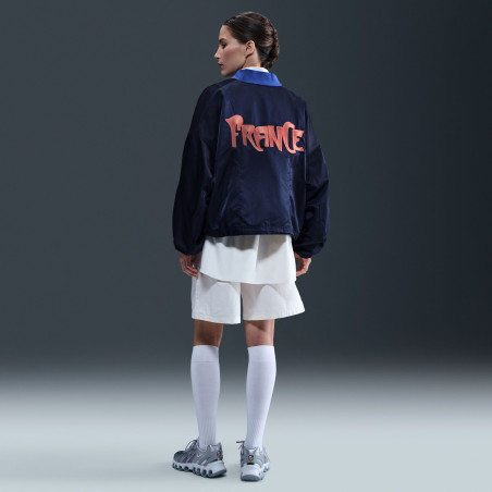 Veste bomber Femme Equipe de France 2025 bleu