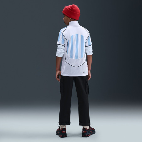 Maillot junior Nike T90 blanc bleu
