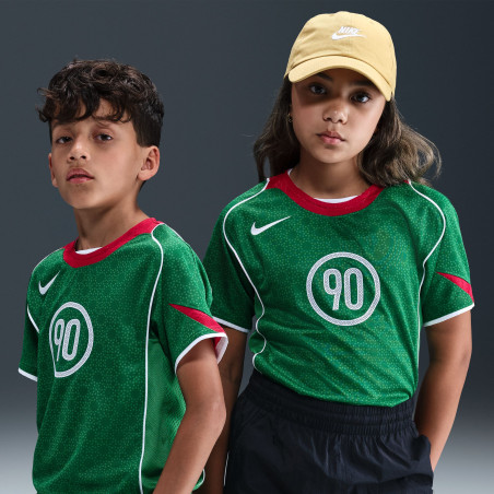Maillot junior Nike T90 vert rouge
