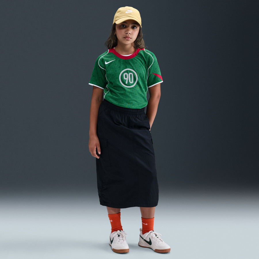 Maillot junior Nike T90 vert rouge