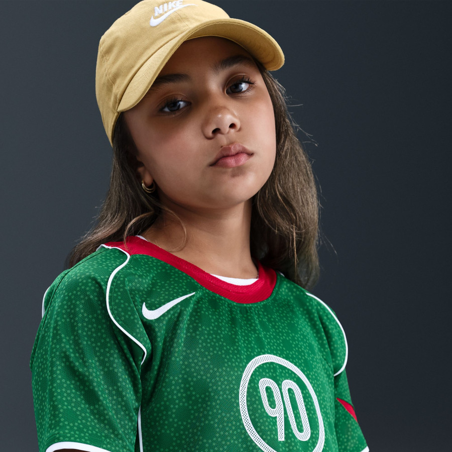 Maillot junior Nike T90 vert rouge