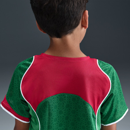 Maillot junior Nike T90 vert rouge