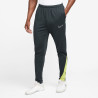 Pantalon survêtement Nike Therma-Fit gris jaune