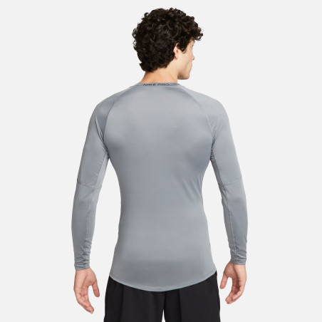 Sous-maillot manches longues Nike Pro gris