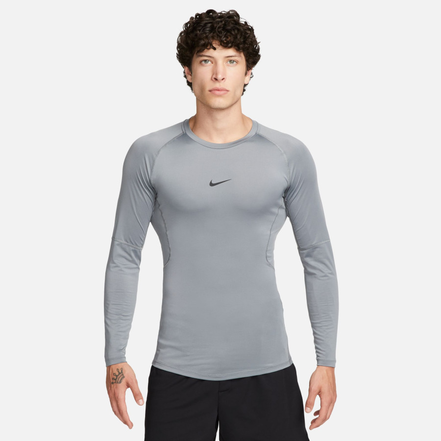Sous-maillot manches longues Nike Pro gris