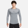 Sous-maillot manches longues Nike Pro gris