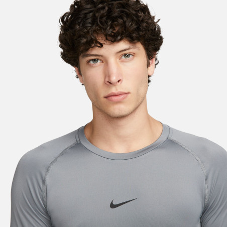 Sous-maillot manches longues Nike Pro gris