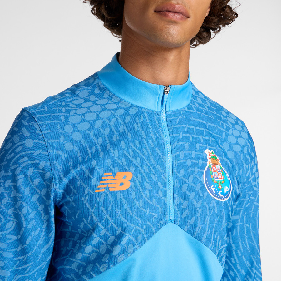 Sweat zippé FC Porto bleu