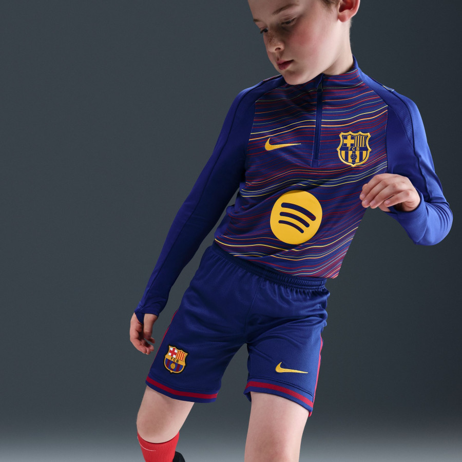 Short junior FC Barcelone domicile 2025/26