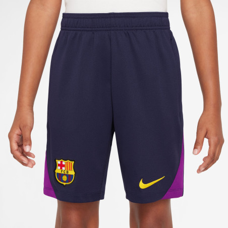 Short entraînement junior FC Barcelone Strike bleu