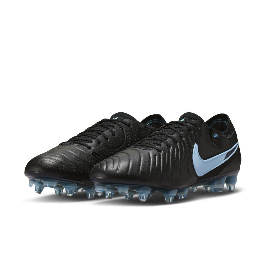 Nike Tiempo Legend 10 Elite SG-Pro Anti-Clog noir bleu