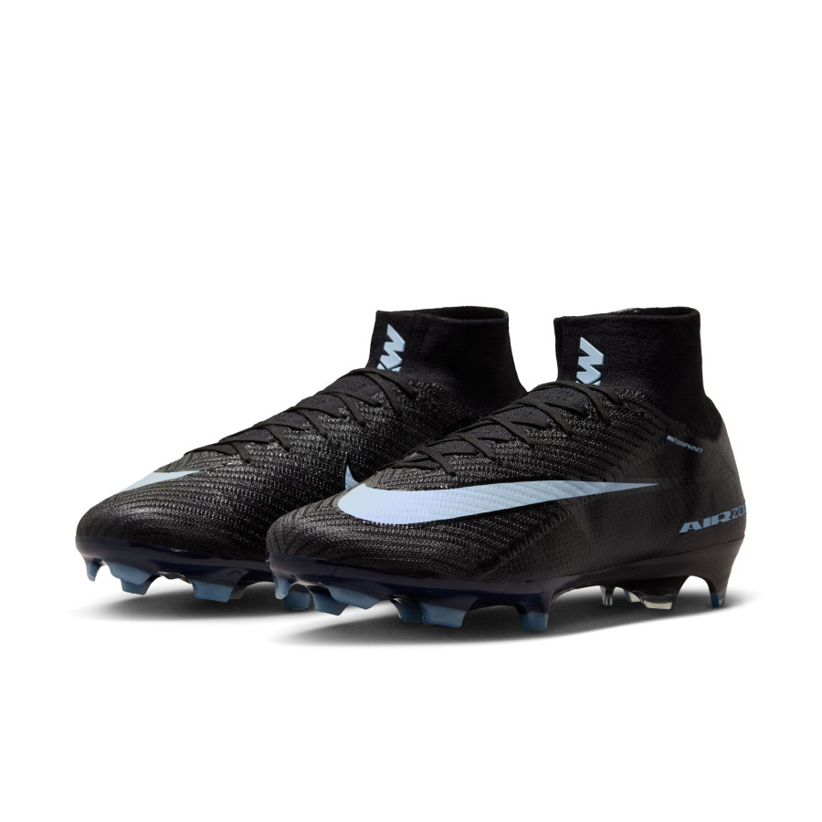 Nike Air Zoom Mercurial Superfly 10 Elite FG noir bleu